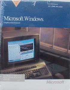 Windows 3.0 Retail Box, circa 1990